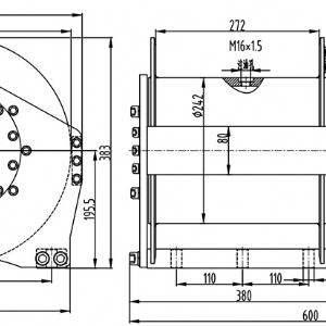 ST-30JP液壓絞車(帶排繩)
